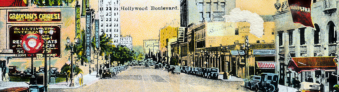Hollywood Blvd in the early days
