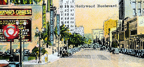Hollywood Blvd 1930s